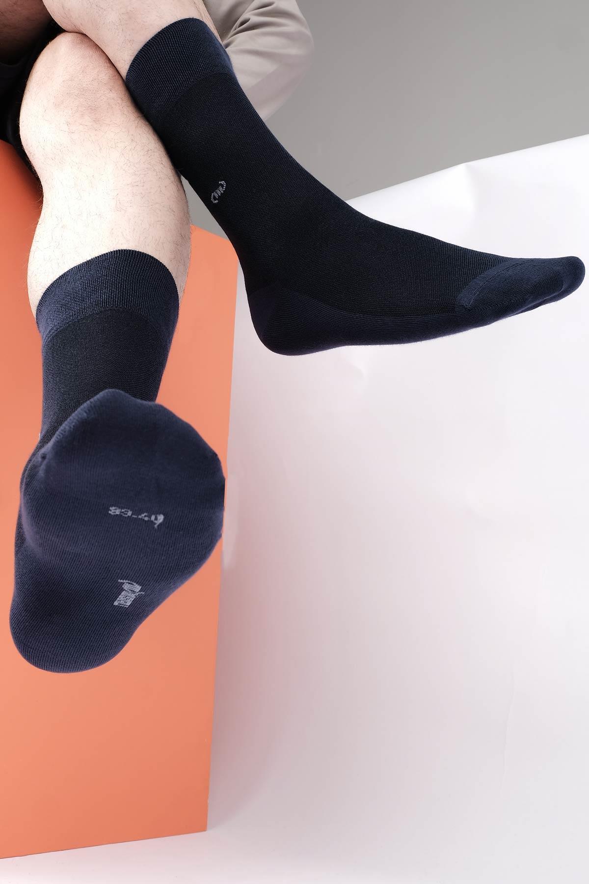Mısırlı Erkek Bambu Tekli Jean Yazlık Soket Çorap M 62053 J