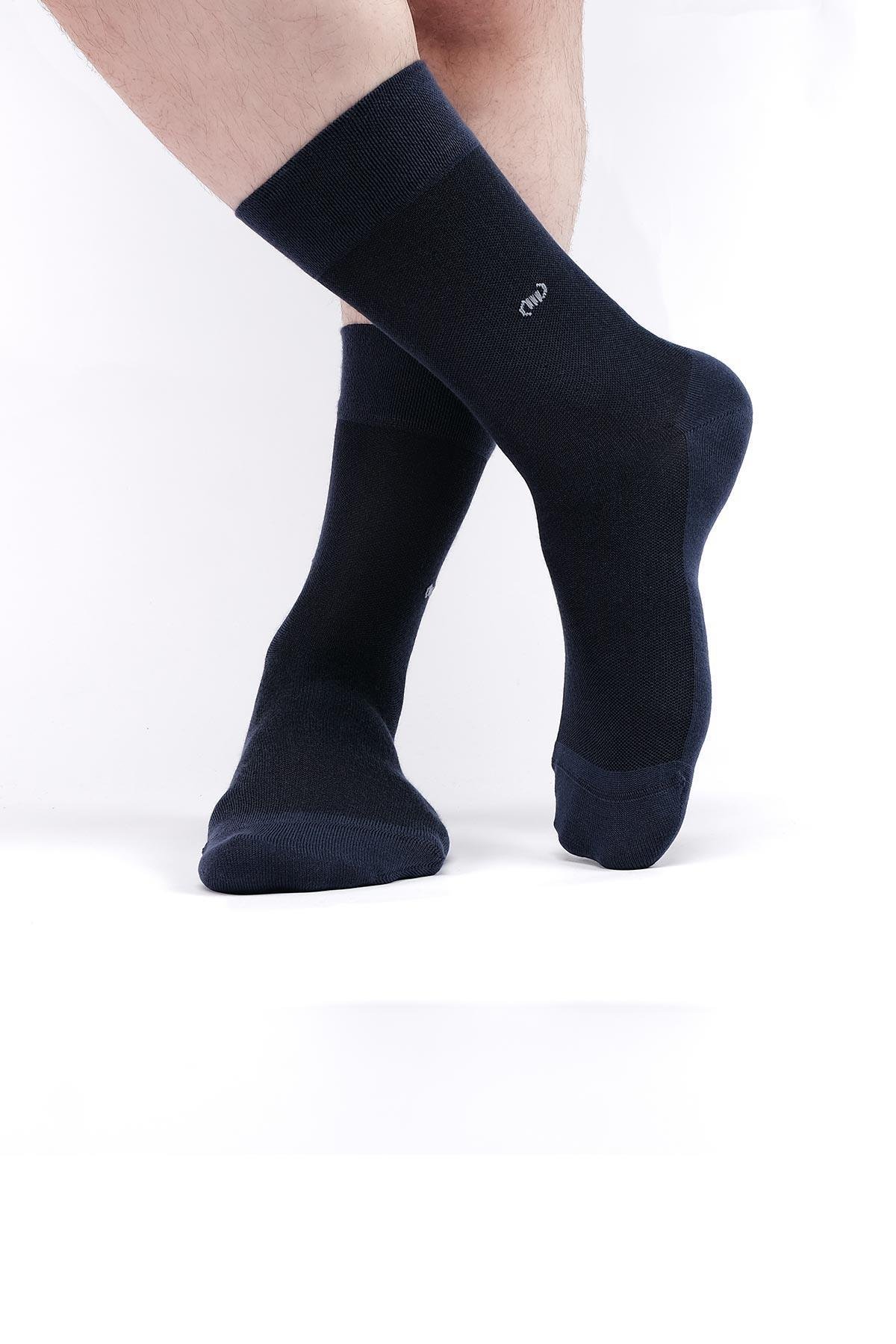 Mısırlı Erkek Bambu Tekli Jean Yazlık Soket Çorap M 62053 J