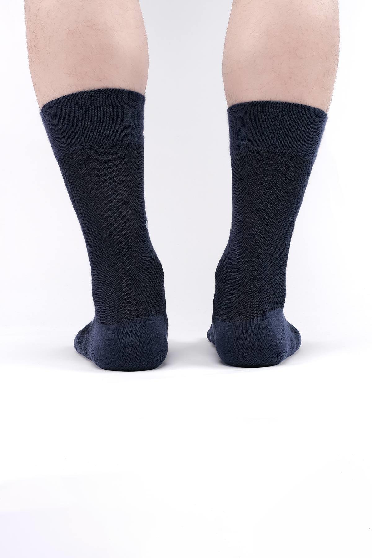 Mısırlı Erkek Bambu Tekli Jean Yazlık Soket Çorap M 62053 J