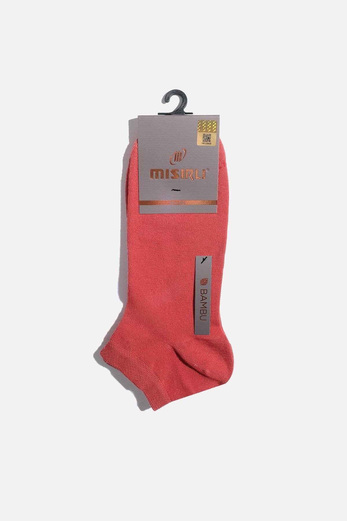 Mısırlı Erkek Bambu Tekli Kiremit Yazlık Patik Çorap M 62203 K