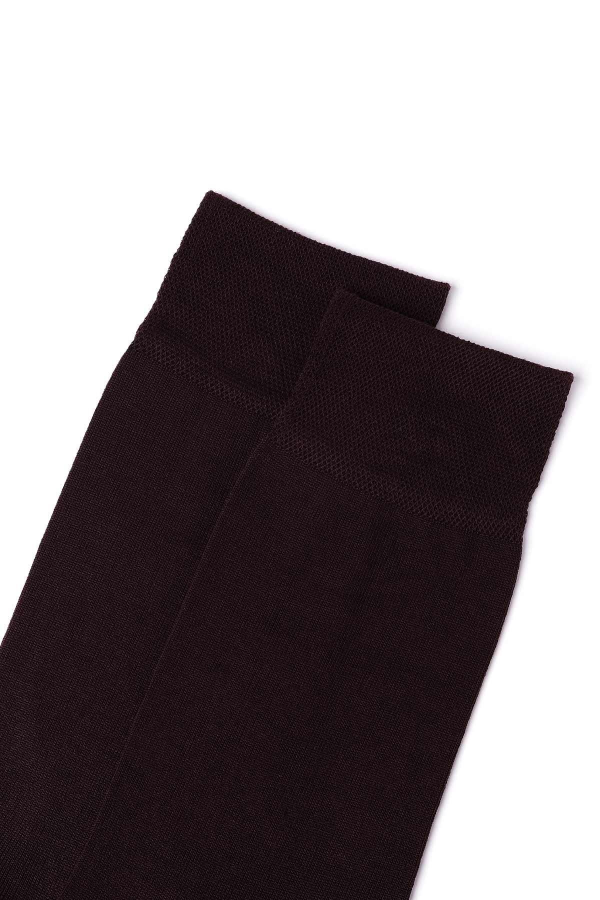 Mısırlı Erkek Merserize Tekli Bordo Yazlık Soket Çorap M 67002 B
