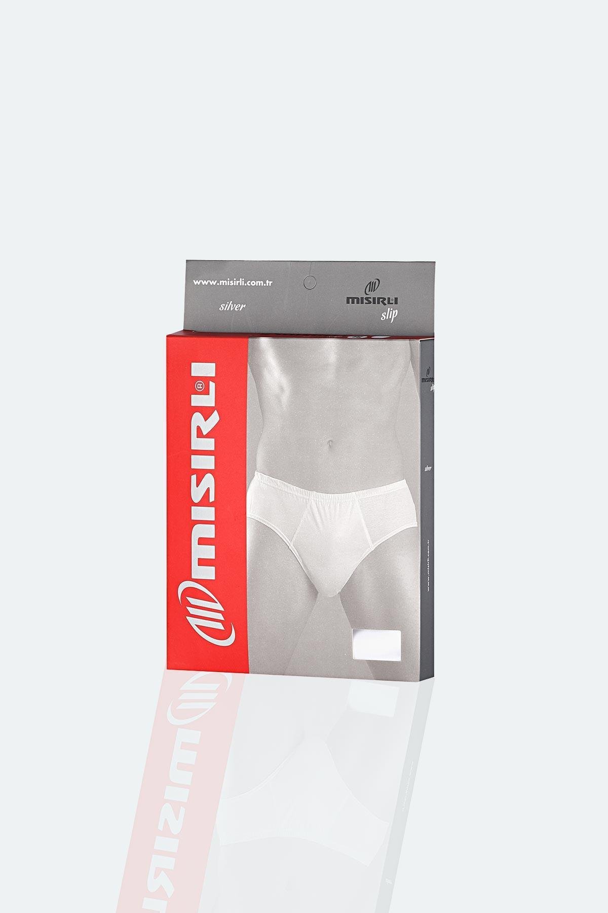 Mısırlı Erkek Modal Beyaz Tekli Slip