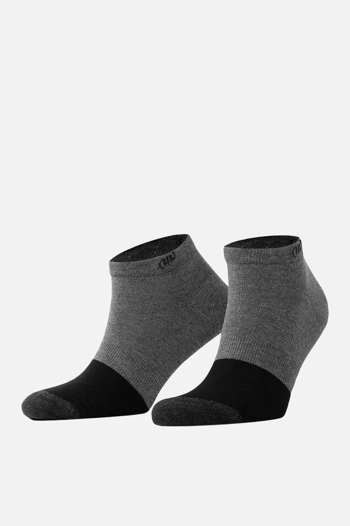 Mısırlı Erkek Modal Gri Yazlık Patik Çorap M 61202 G