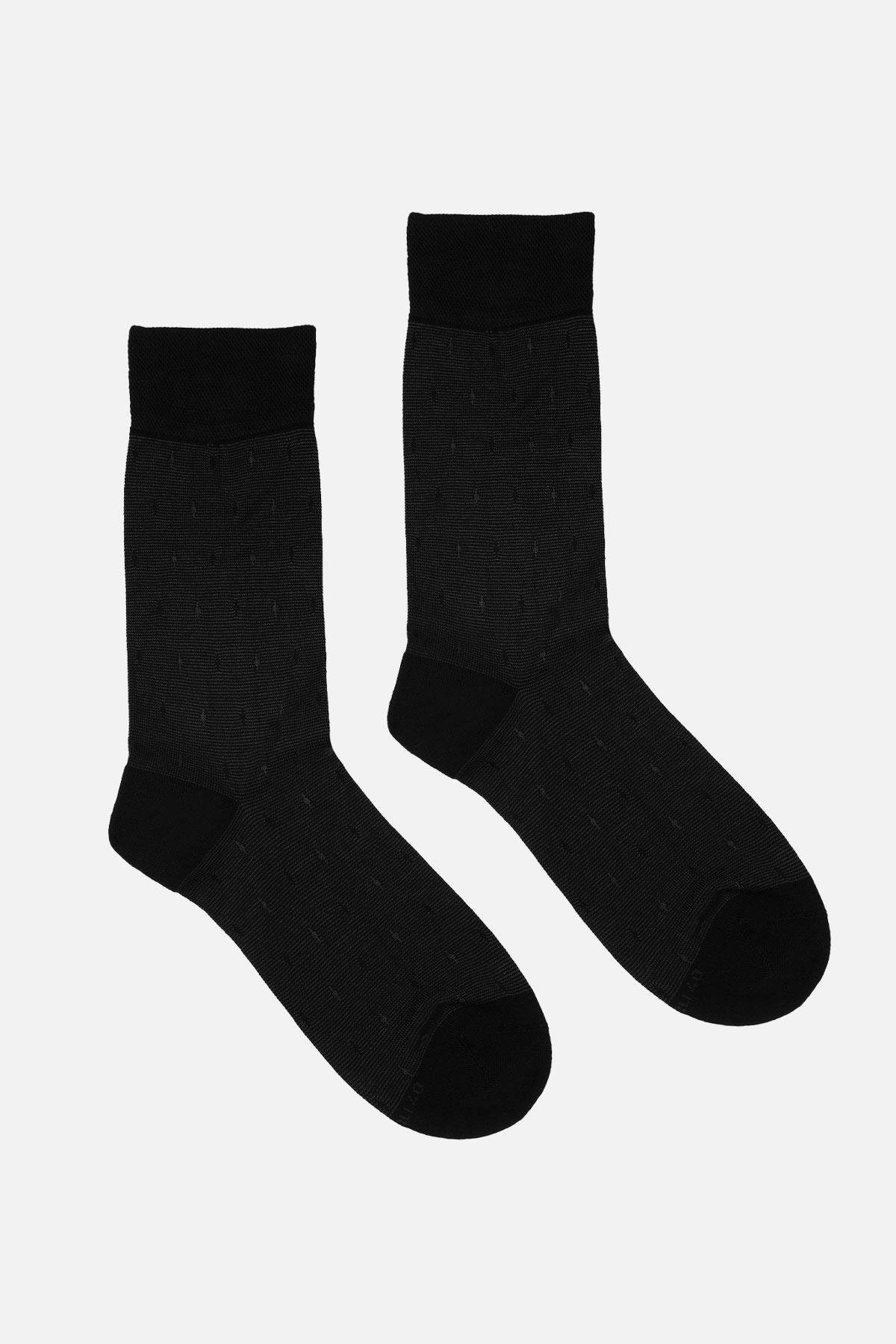 Mısırlı Erkek Modal by Tencel™ Kutulu 6 Çift Siyah Soket Çorap - M-61004-S