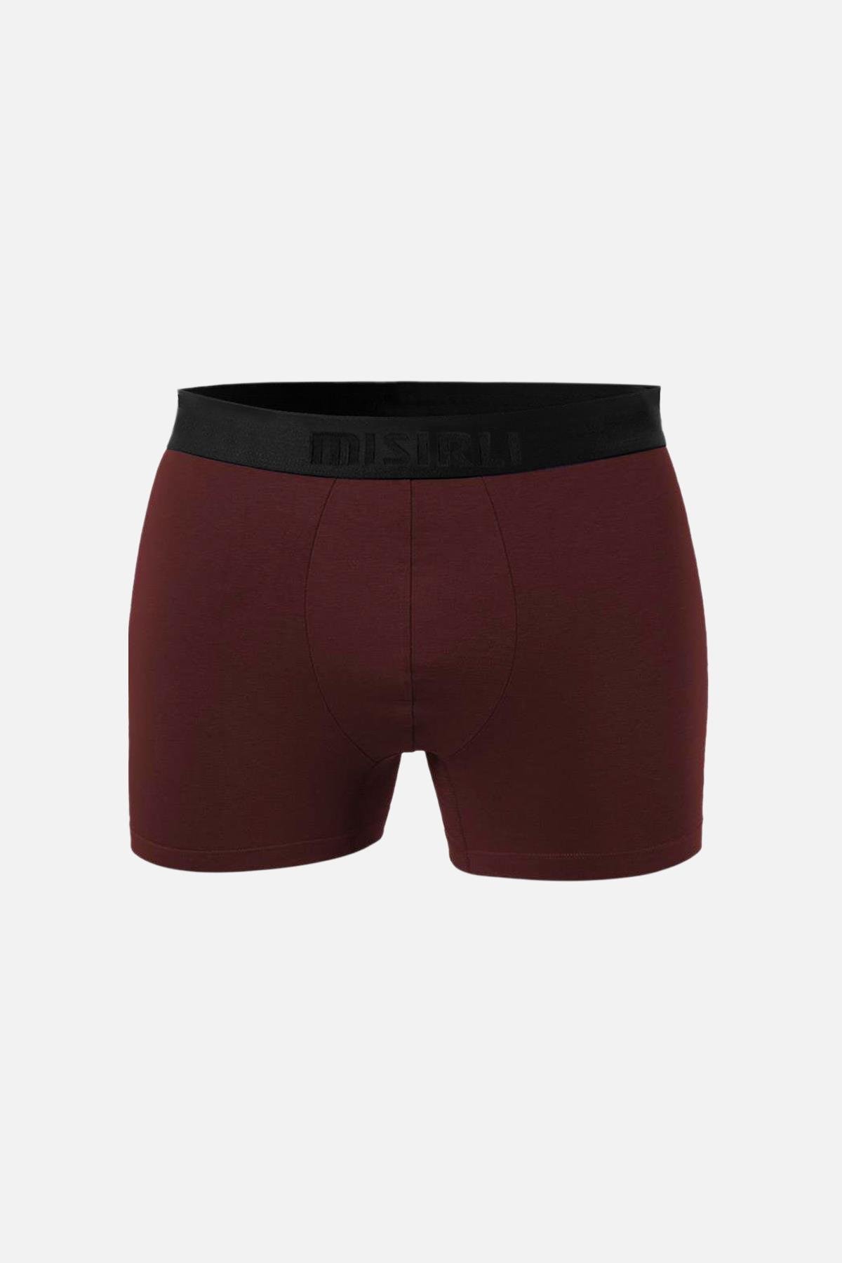 Mısırlı Erkek Modal Regular Fit Tekli Bordo Boxer M BXR RF B