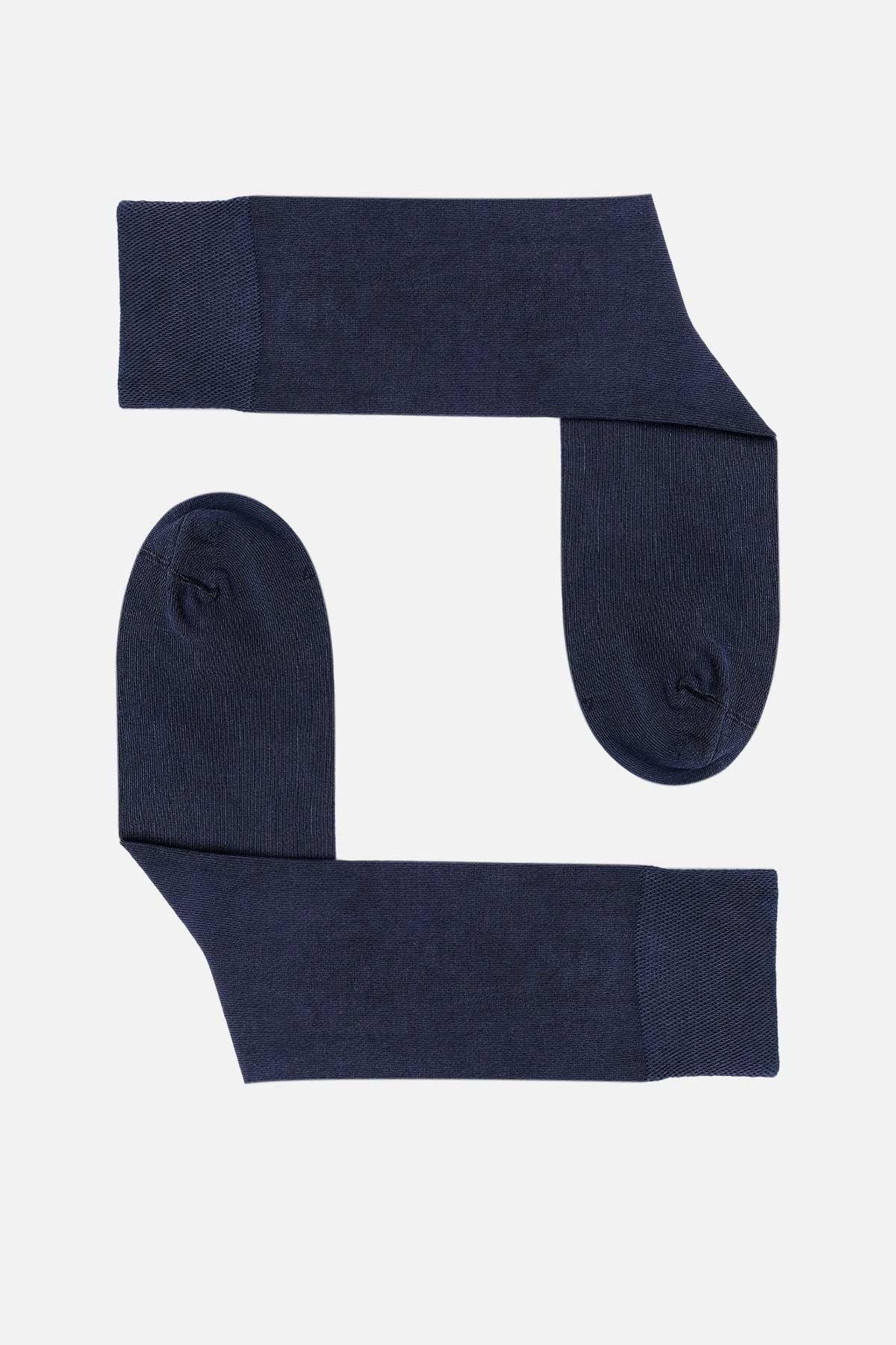 Mısırlı Erkek Modal Tekli Jean Soket Çorap - M-61000-J