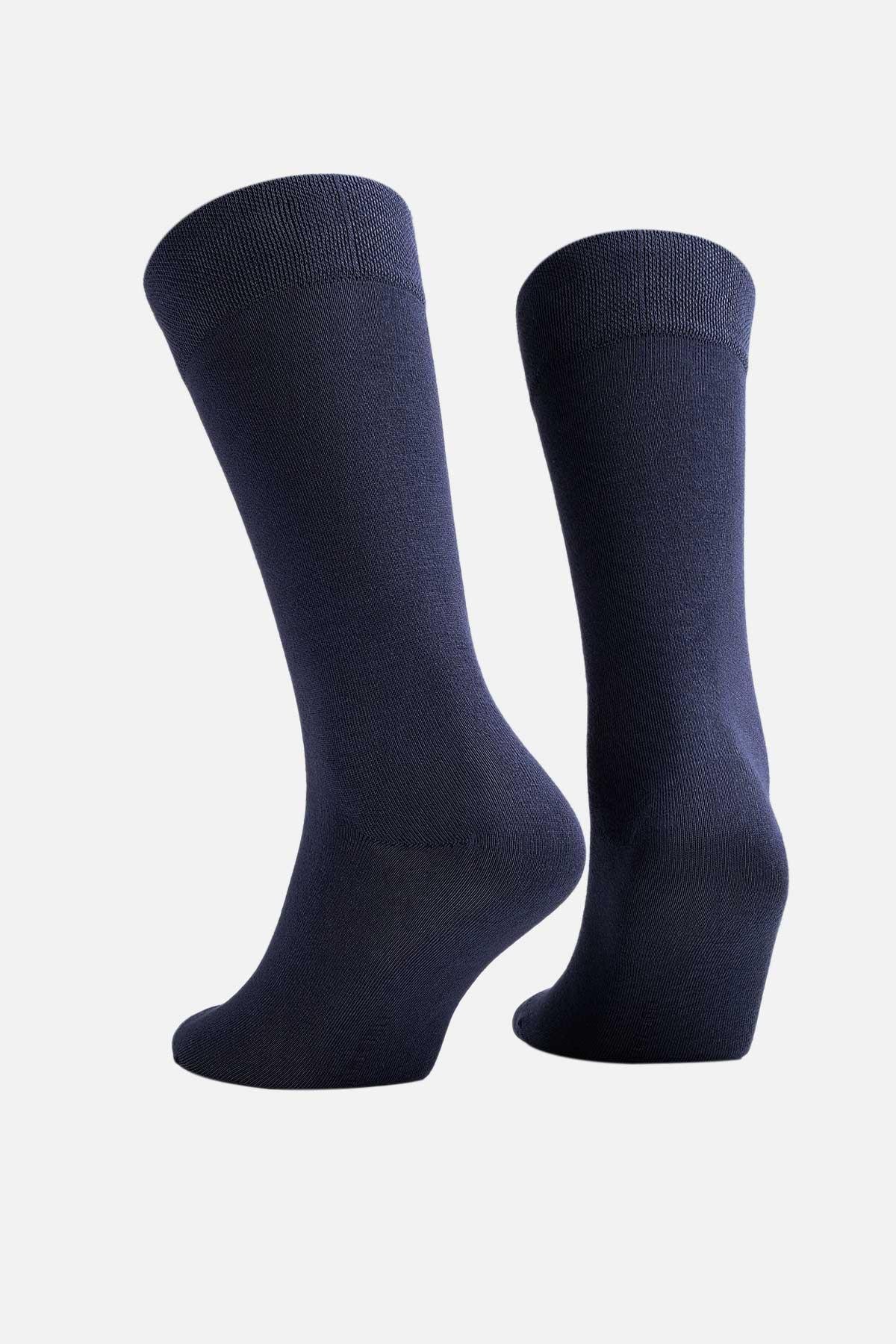 Mısırlı Erkek Modal Tekli Jean Soket Çorap - M-61000-J
