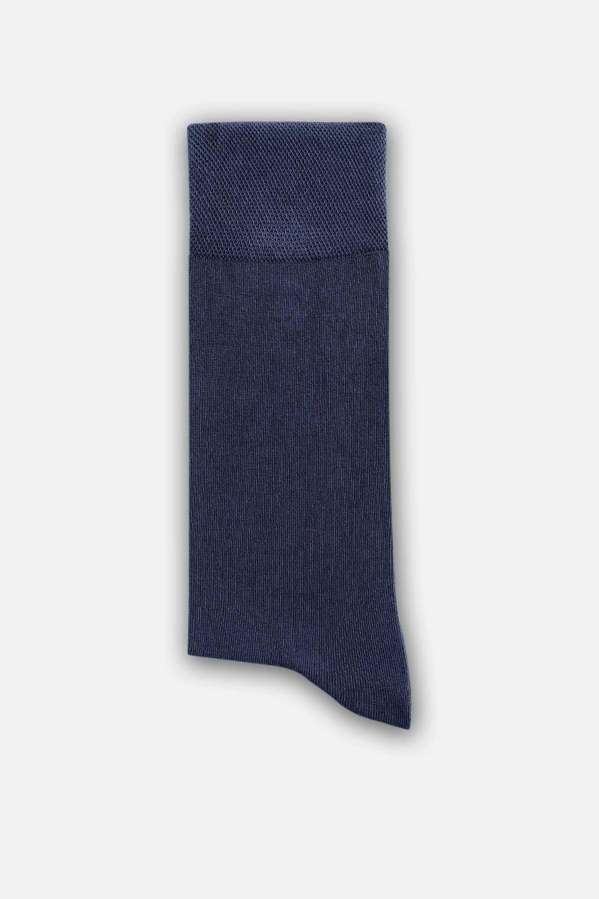 Mısırlı Erkek Modal Tekli Jean Soket Çorap - M-61000-J