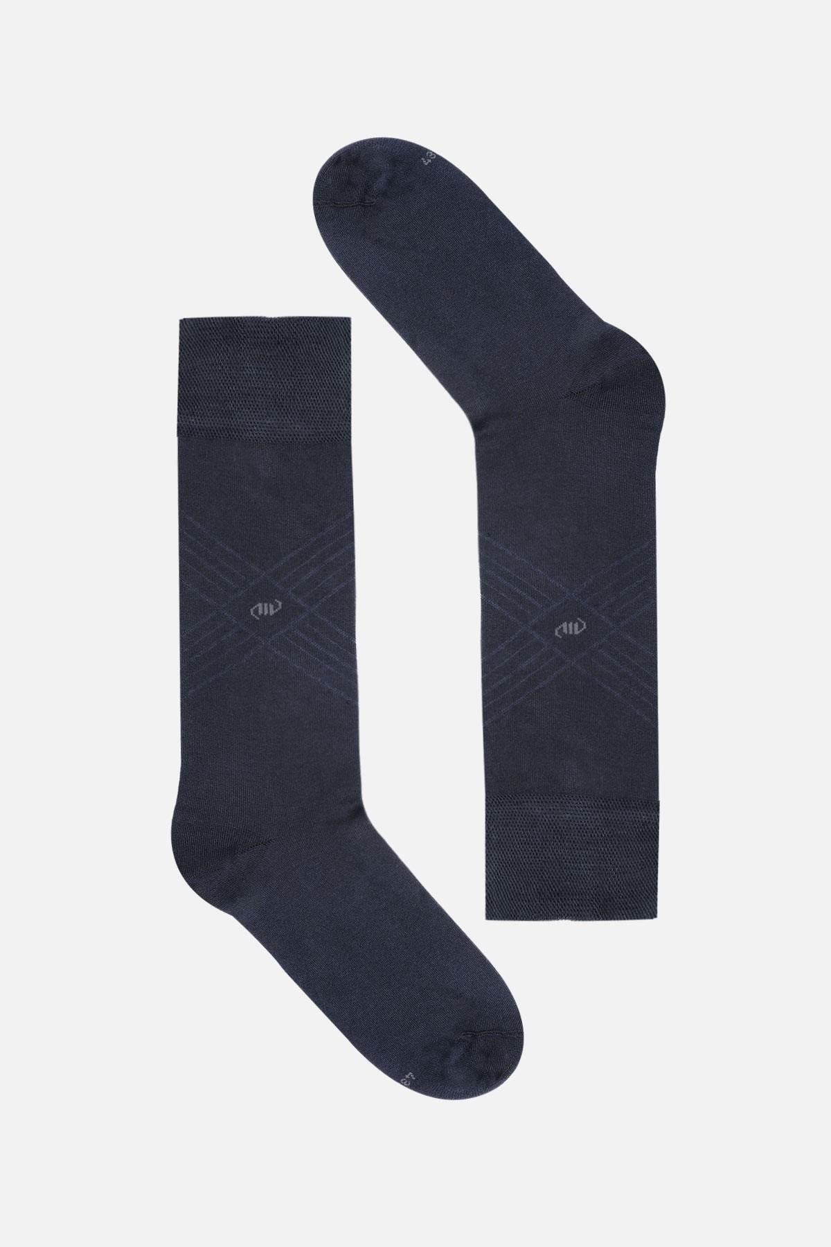 Mısırlı Erkek Modal Tekli Jean Soket Çorap M 61003 J