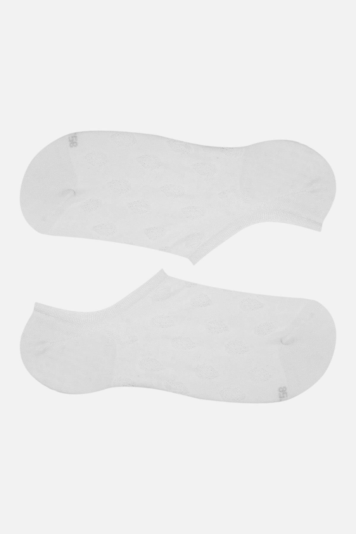 Mısırlı Kadın Bambu Tekli Ekru Yazlık Sneaker Çorap M 72351 E