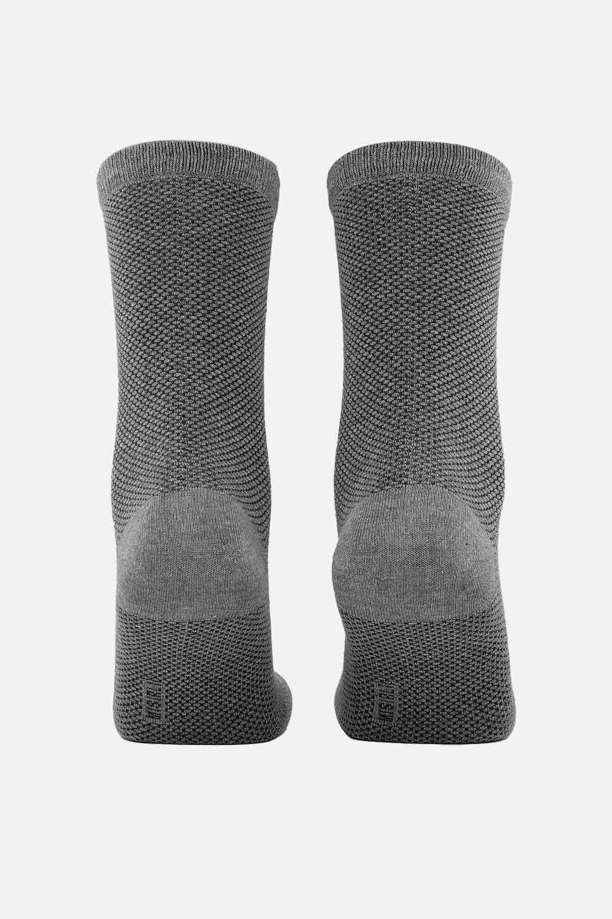 Mısırlı Kadın Bambu Tekli Gri Soket Çorap M 72000 G