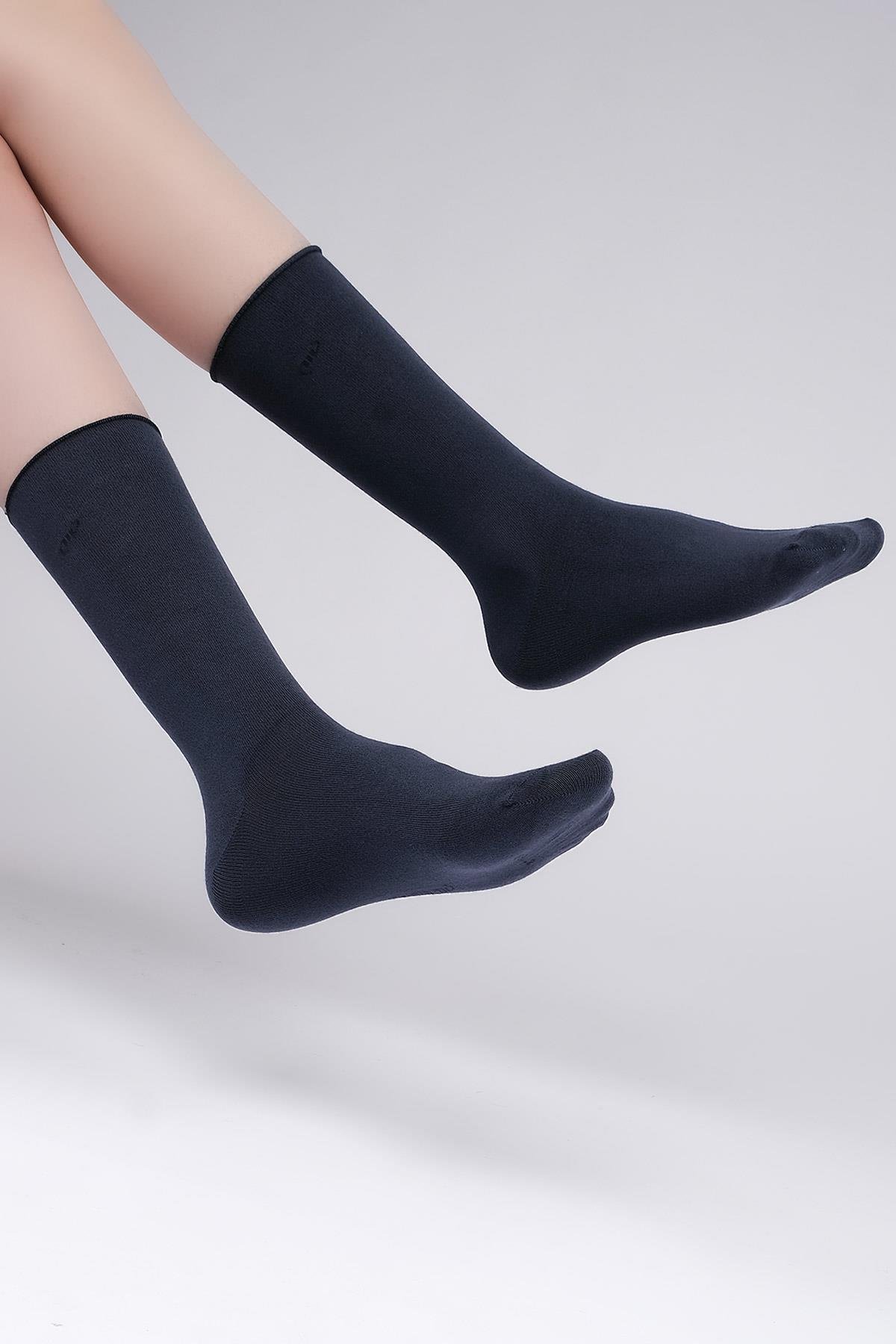 Mısırlı Kadın Bambu Tekli Jean Soket Çorap M 72001 J