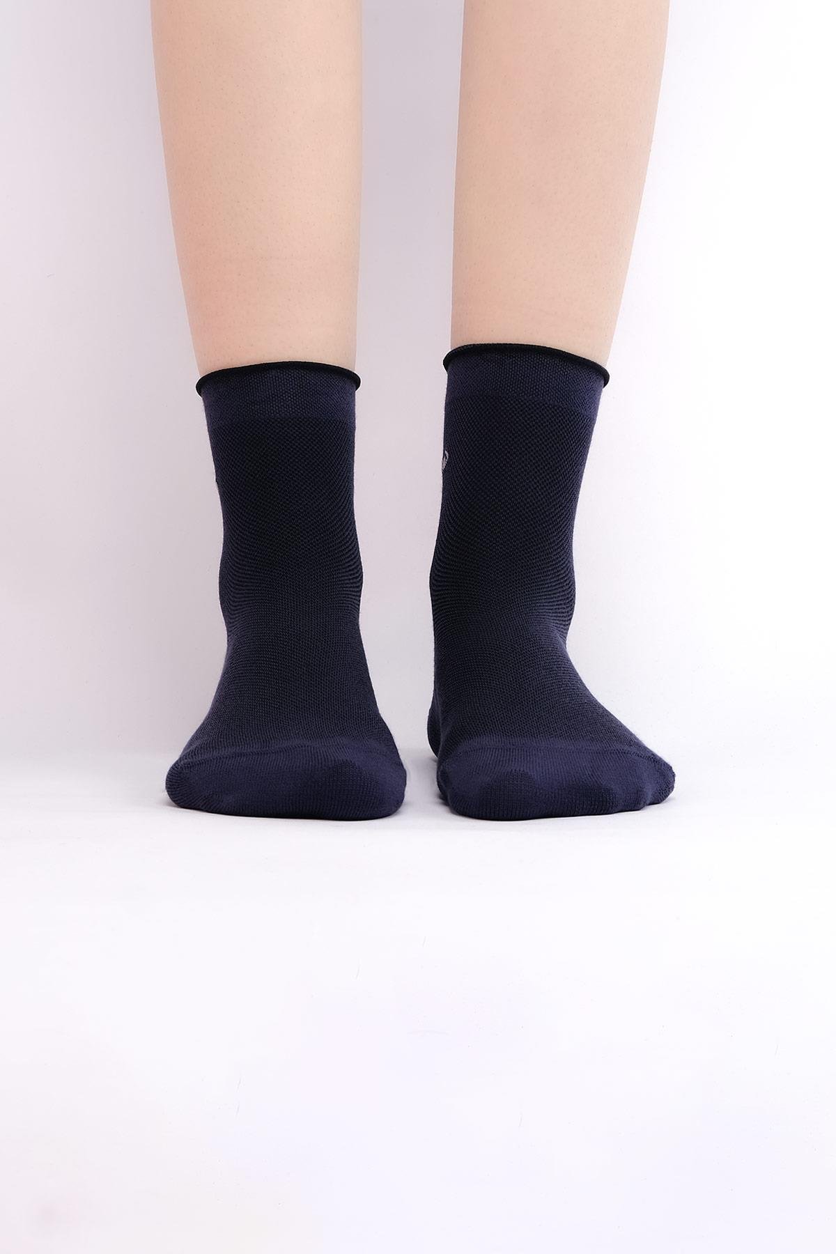 Mısırlı Kadın Bambu Tekli Jean Yazlık Kısa Konç Çorap M 72050 J
