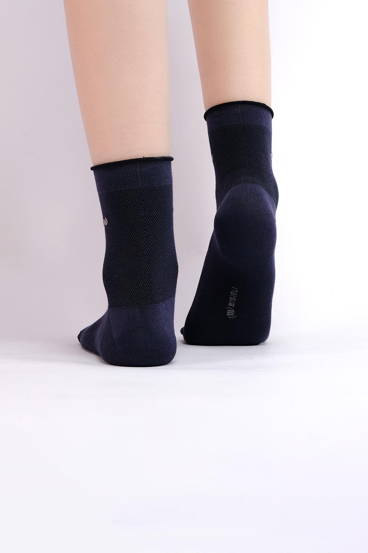 Mısırlı Kadın Bambu Tekli Jean Yazlık Kısa Konç Çorap M 72050 J