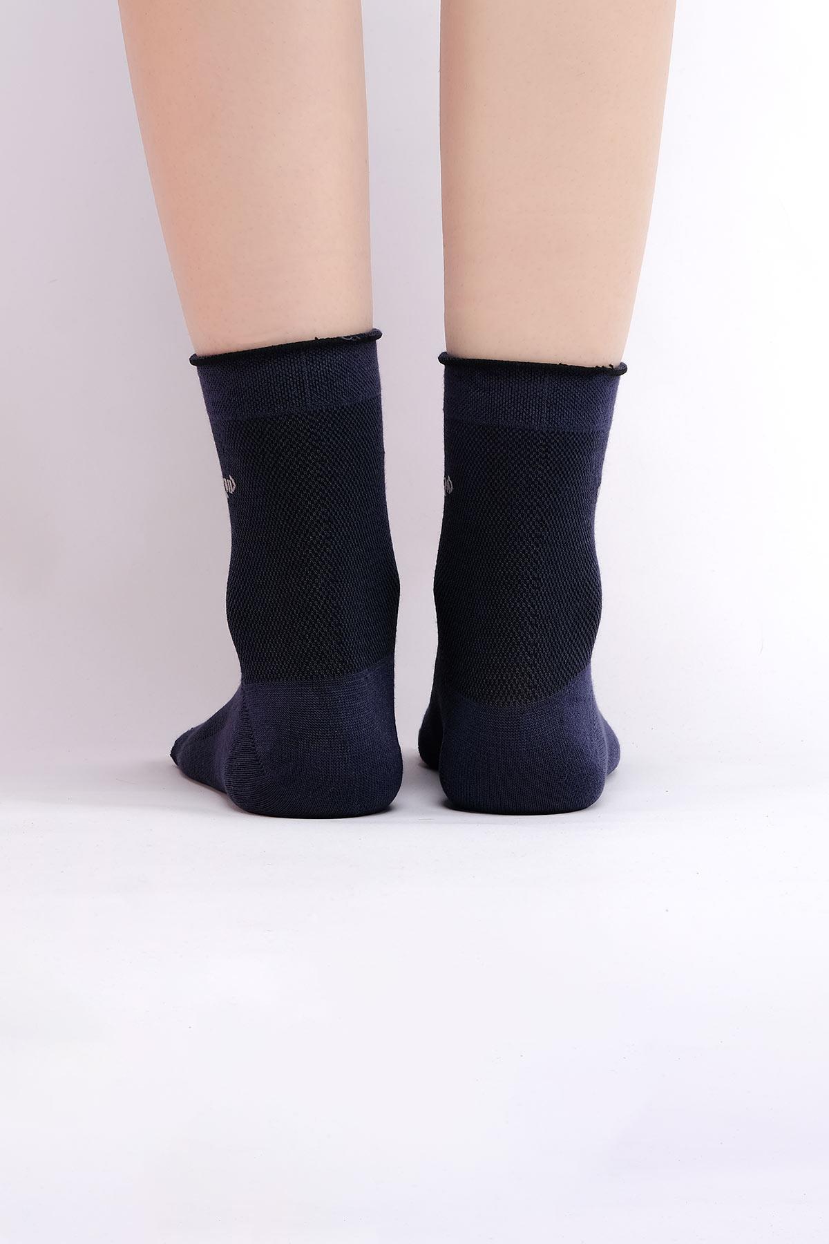 Mısırlı Kadın Bambu Tekli Jean Yazlık Kısa Konç Çorap M 72050 J