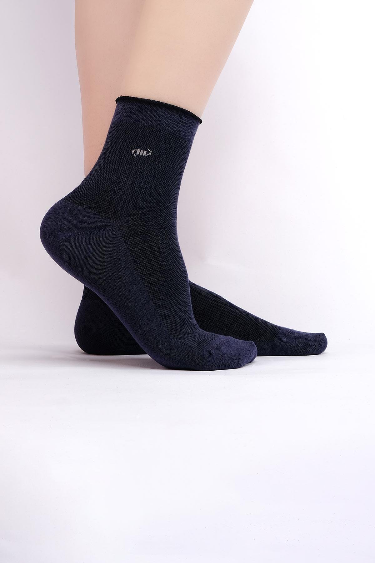 Mısırlı Kadın Bambu Tekli Jean Yazlık Kısa Konç Çorap M 72050 J