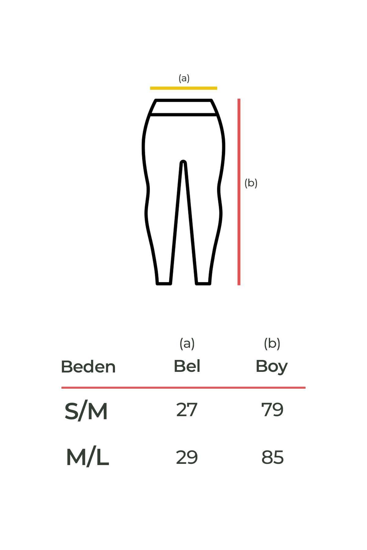 Mısırlı Kadın Kalça Toparlayıcı Çemberli Saks Crop-Tayt Takım