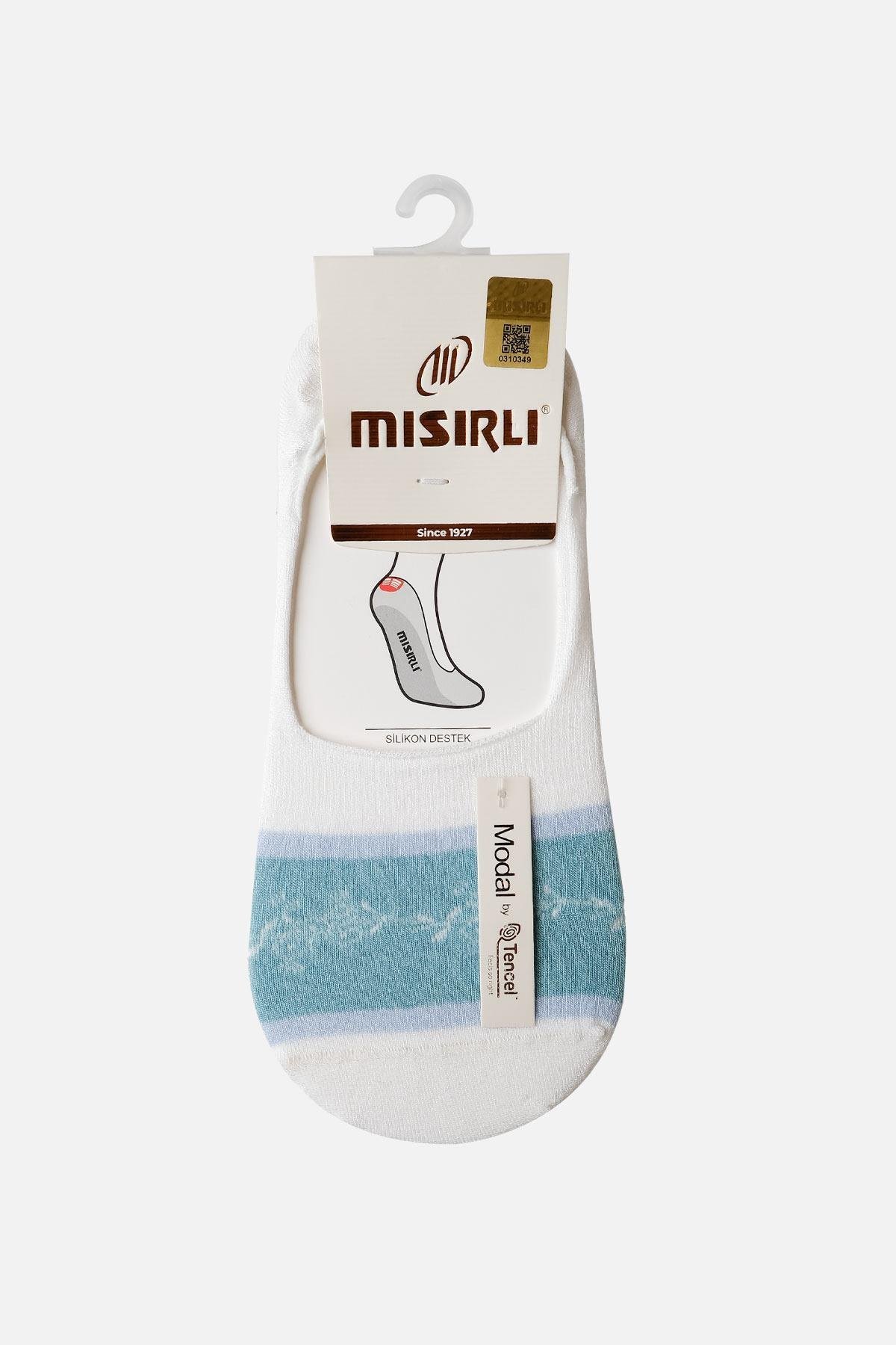 Mısırlı Kadın Modal Tekli Ekru Yazlık Babet Çorap M 71302 E
