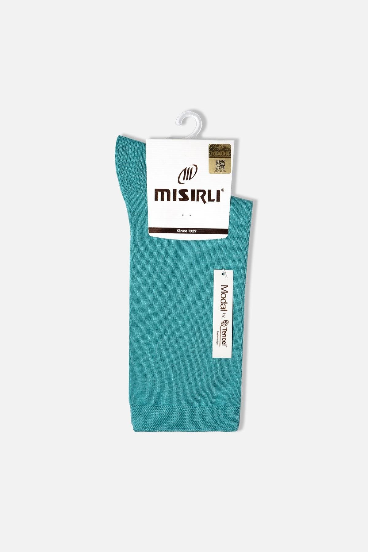 Mısırlı Kadın Modal Tekli Mavi Soket Çorap M 71003 M