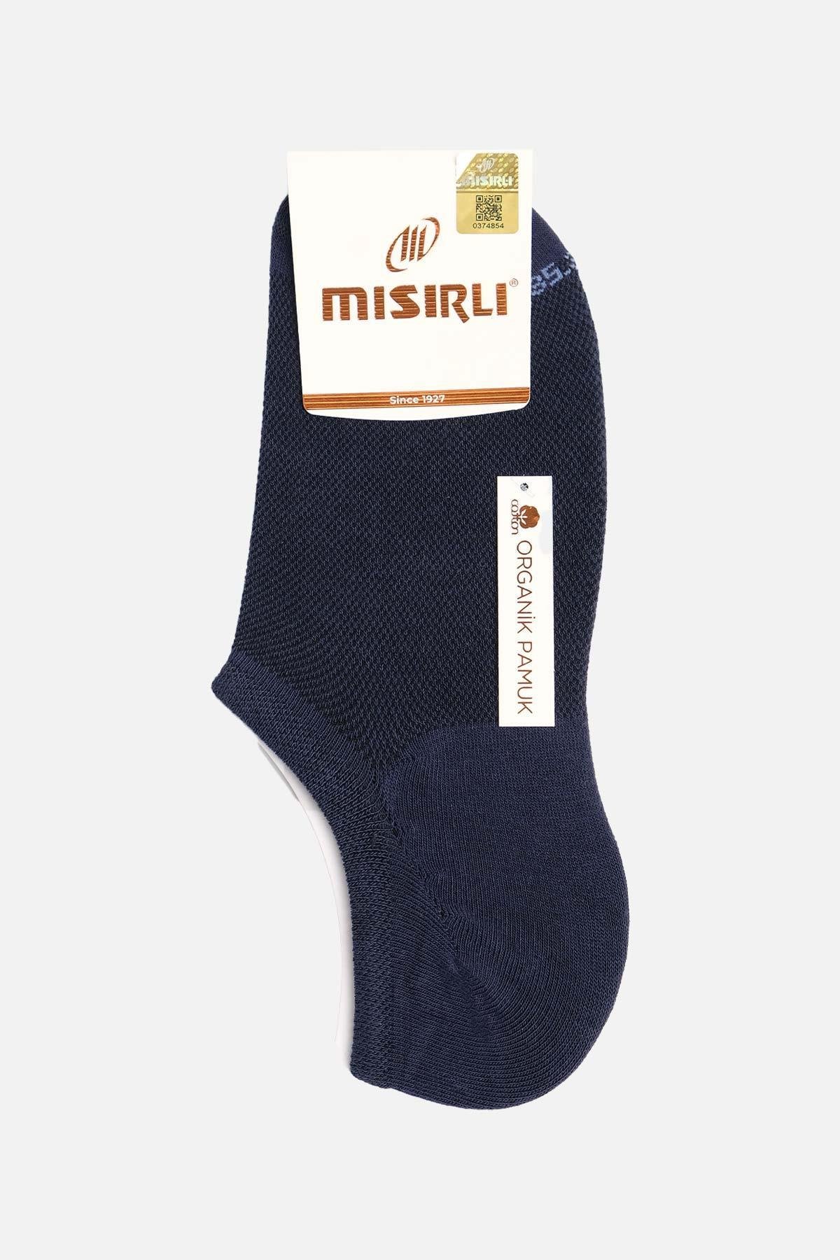 Mısırlı Kadın Pamuklu Tekli Jean Yazlık Sneaker Çorap M 70350 J