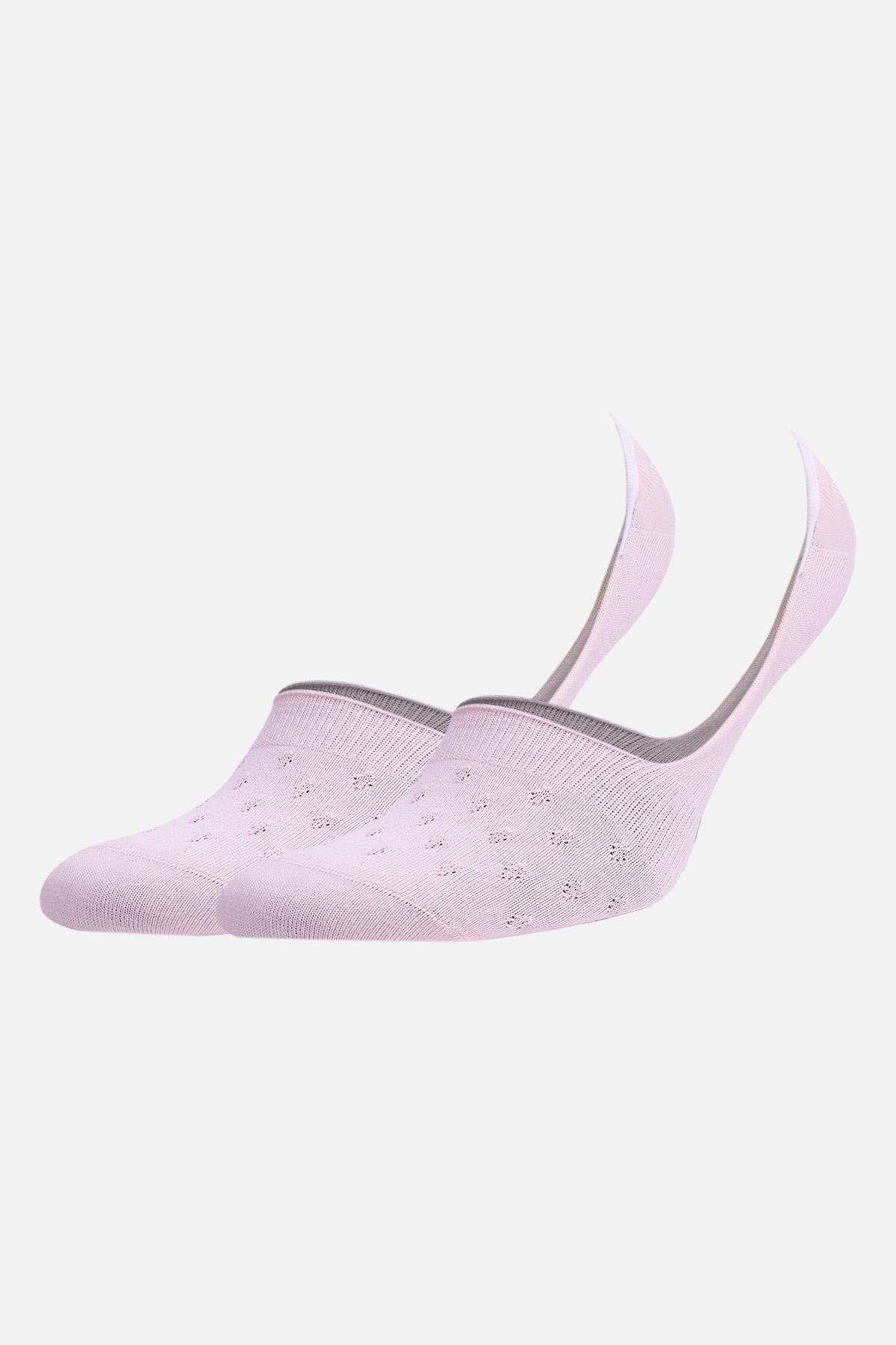 Mısırlı Kadın Pamuklu Tekli Pembe Çetik Çorap - M-70300-P