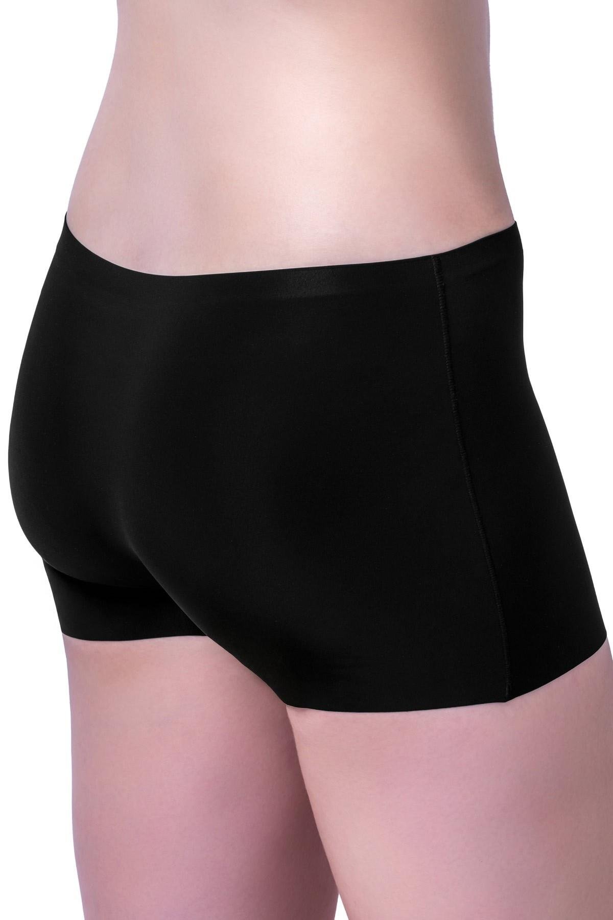 Mısırlı Lazer Kesim Yüksek Bel Görünmez Shorty