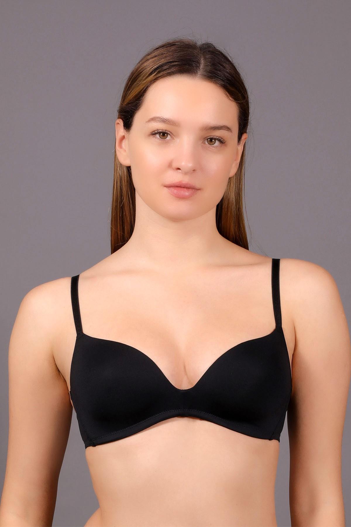 Mısırlı New Bra B Cup Siyah Basic Sütyen