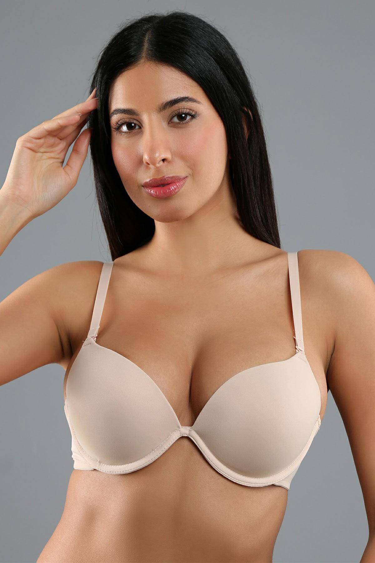 Mısırlı New Bra B Cup Ten Çift Destekli Basic Sütyen