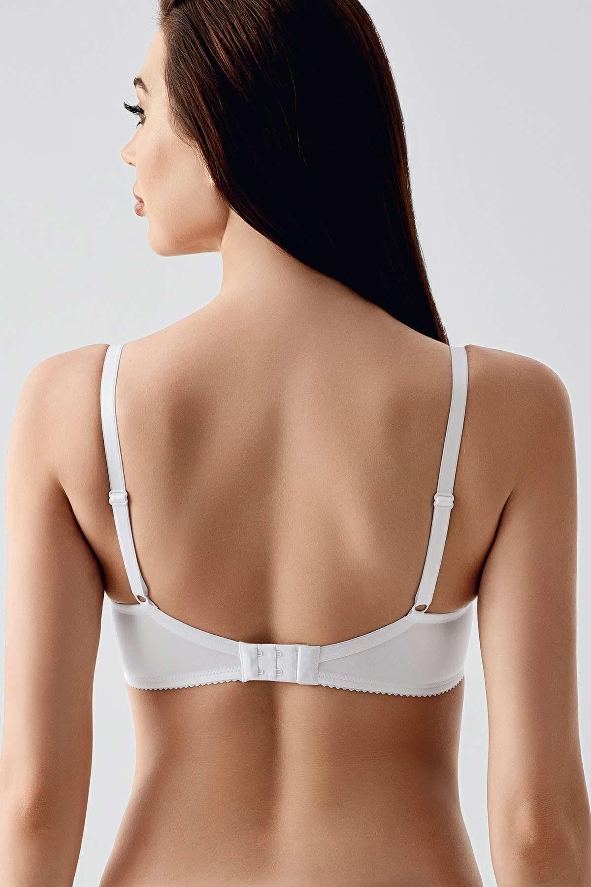 Mısırlı New Bra Big Size Basic Beyaz Sütyen
