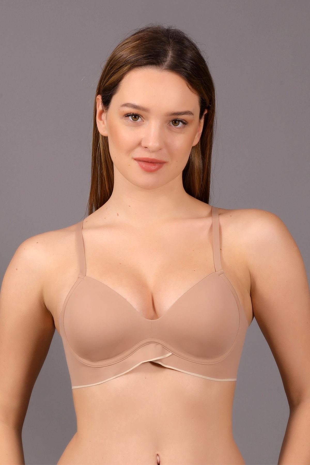 Mısırlı New Bra Desteksiz Lazer Kesim Sütyen