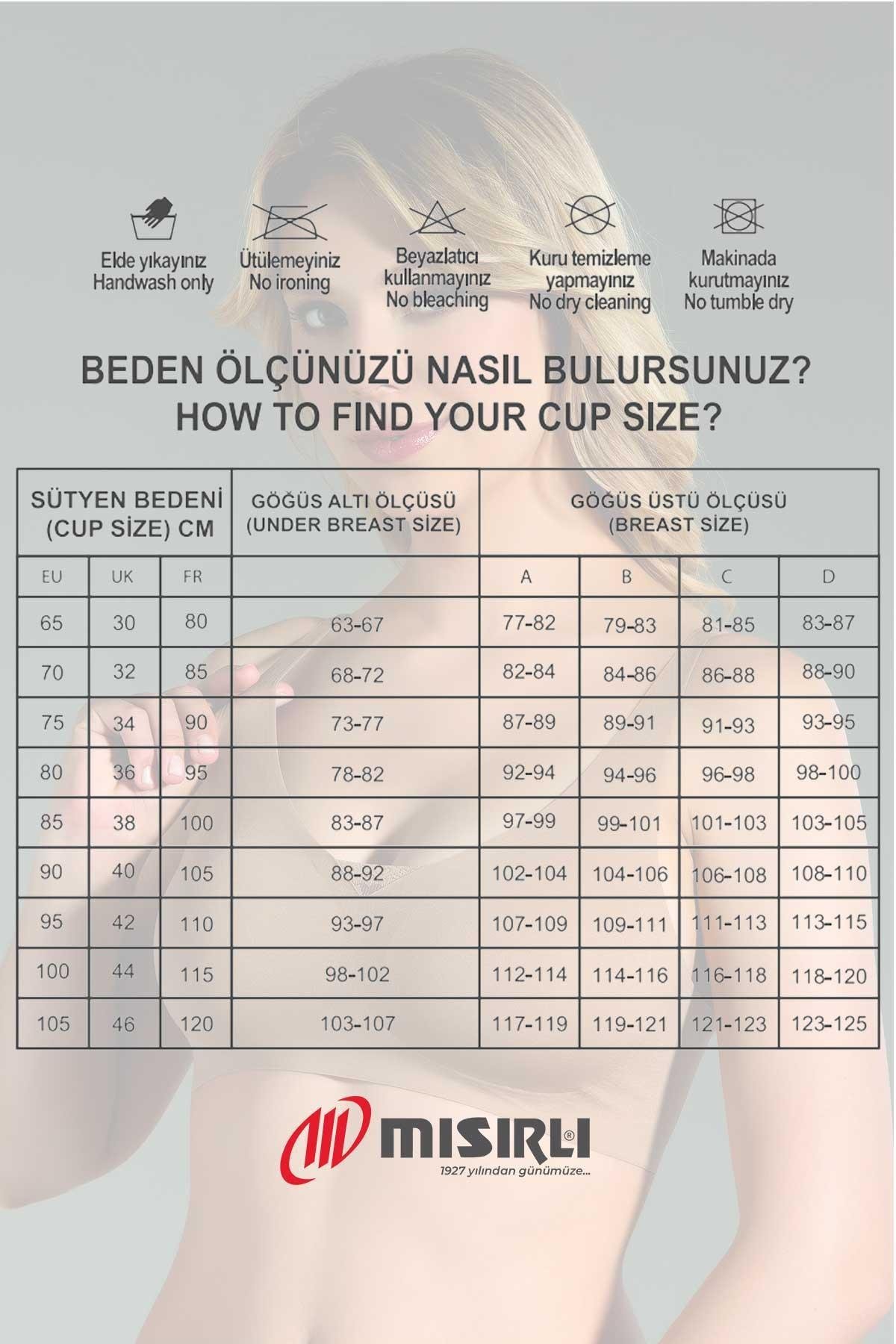 Mısırlı New Bra Desteksiz Lazer Kesim Antrasit Sütyen - 6115