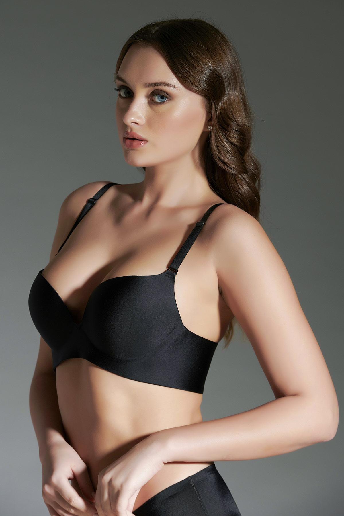 Mısırlı New Bra Desteksiz Lazer Kesim Sütyen
