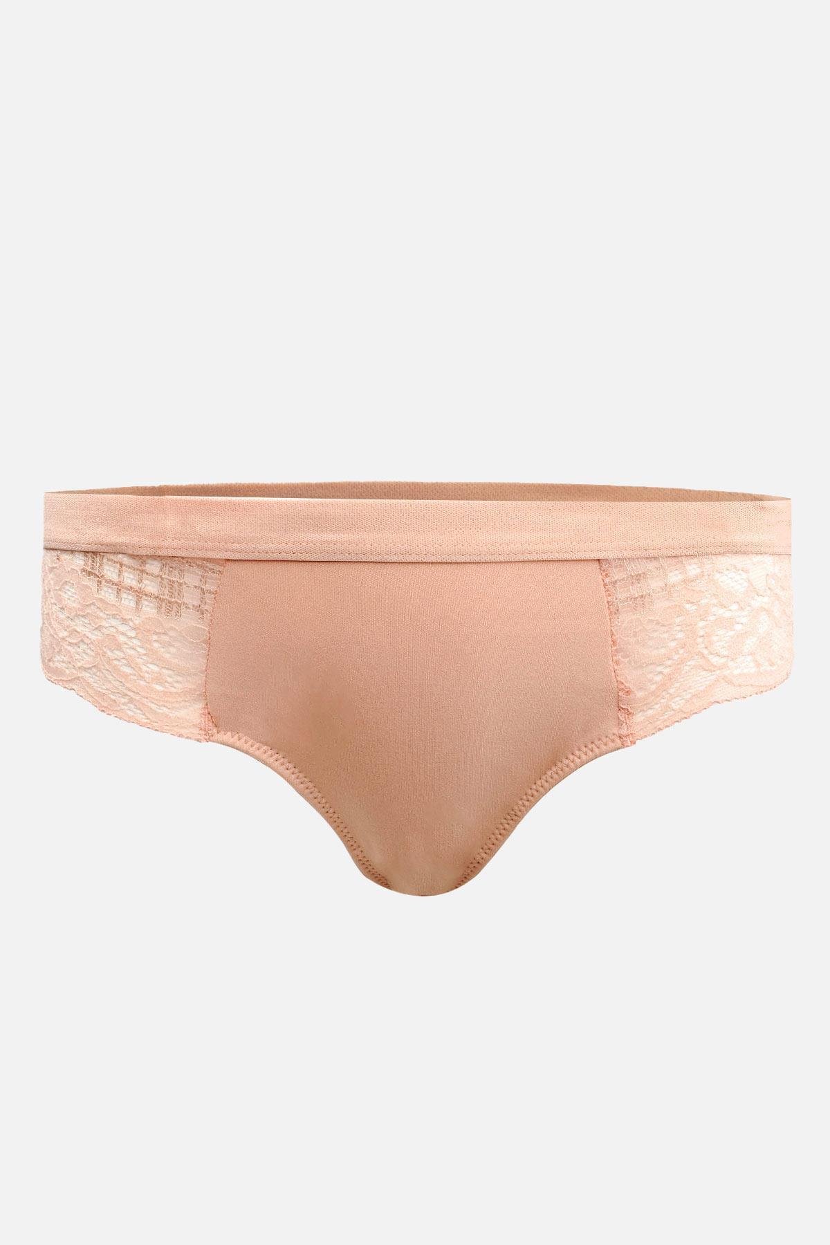 Mısırlı New Panty Likralı Dantelli Kavun İçi Slip Külot - 9027