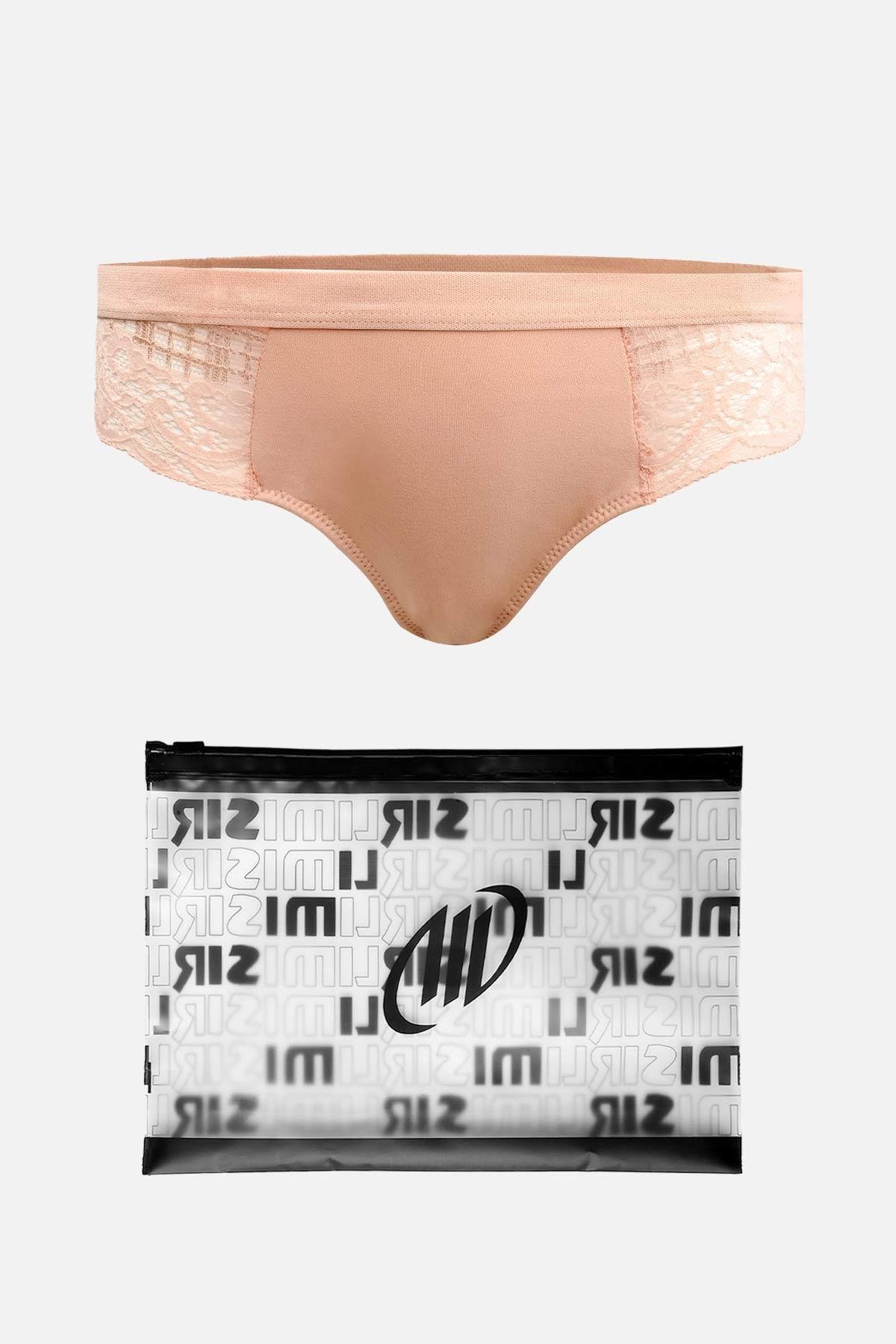 Mısırlı New Panty Likralı Dantelli Kavun İçi Slip Külot - 9027