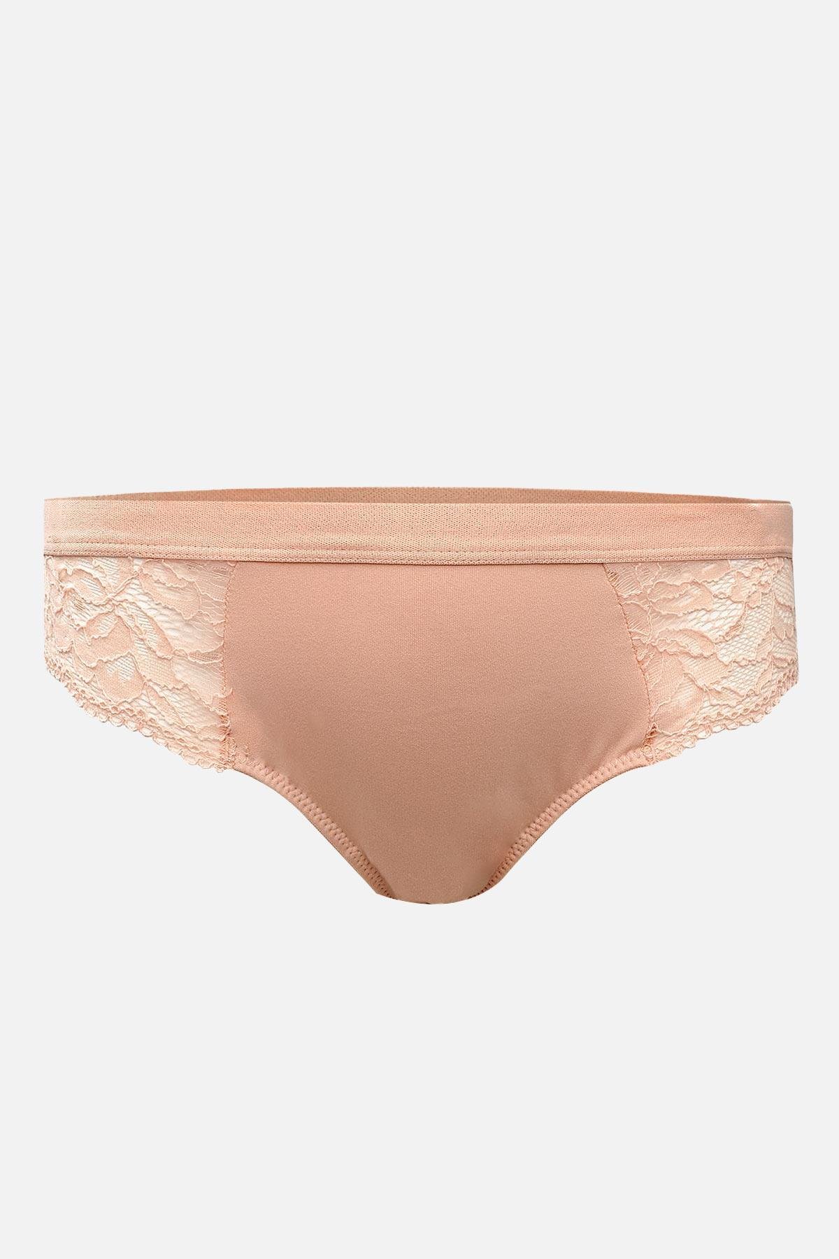 Mısırlı New Panty Likralı Dantelli Kavun İçi Brazilian Külot - 9035