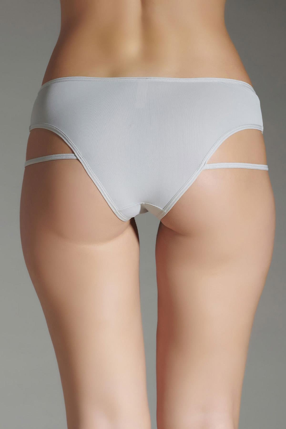 Mısırlı New Panty Mikro Kumaş Gri Slip Külot - 9024
