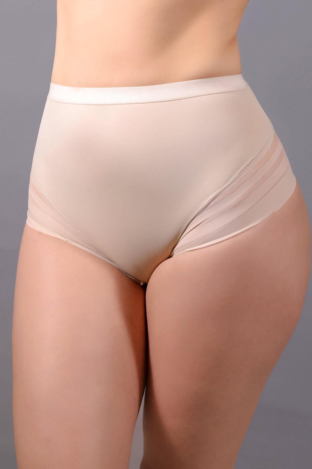 Mısırlı New Panty Mikro Kumaş Ten Yüksek Bel Korseli Külot - 9301