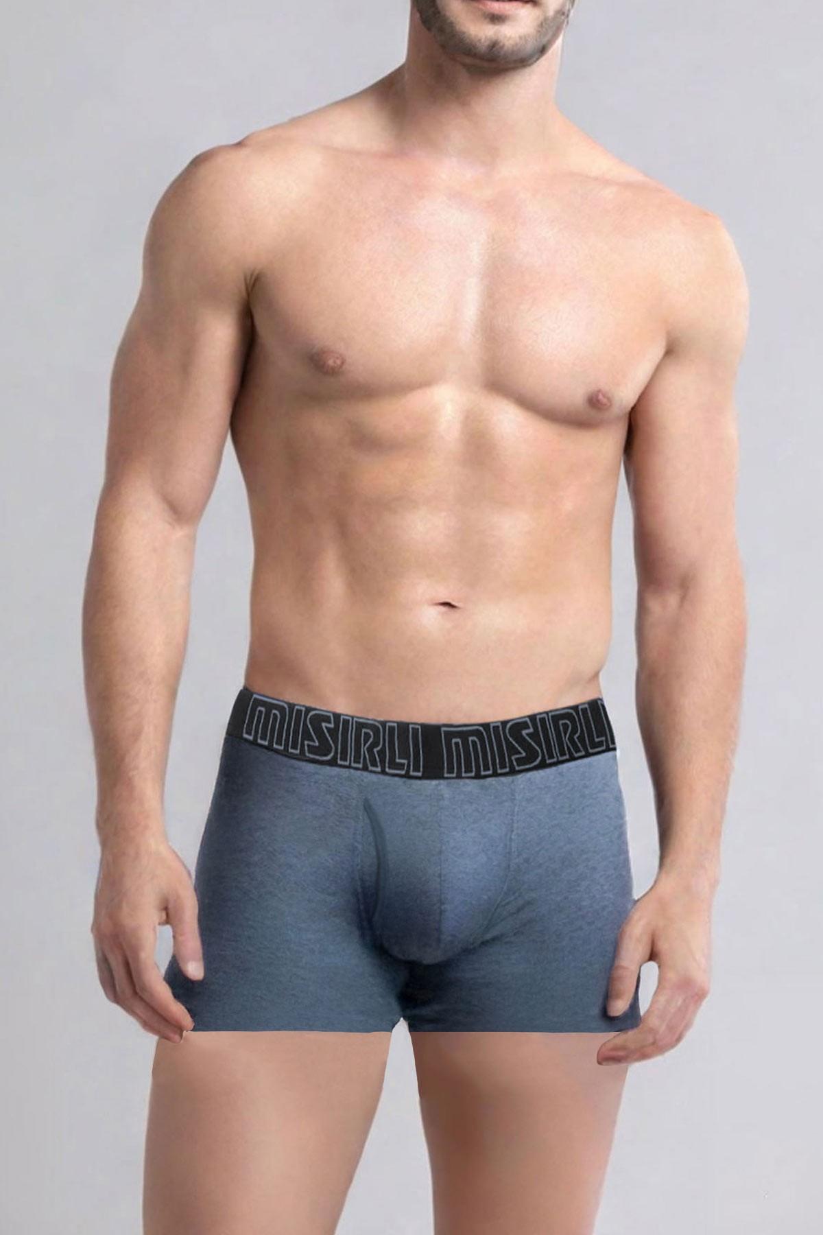 Mısırlı Spartacus Performance Boxer - Mavi Melanj