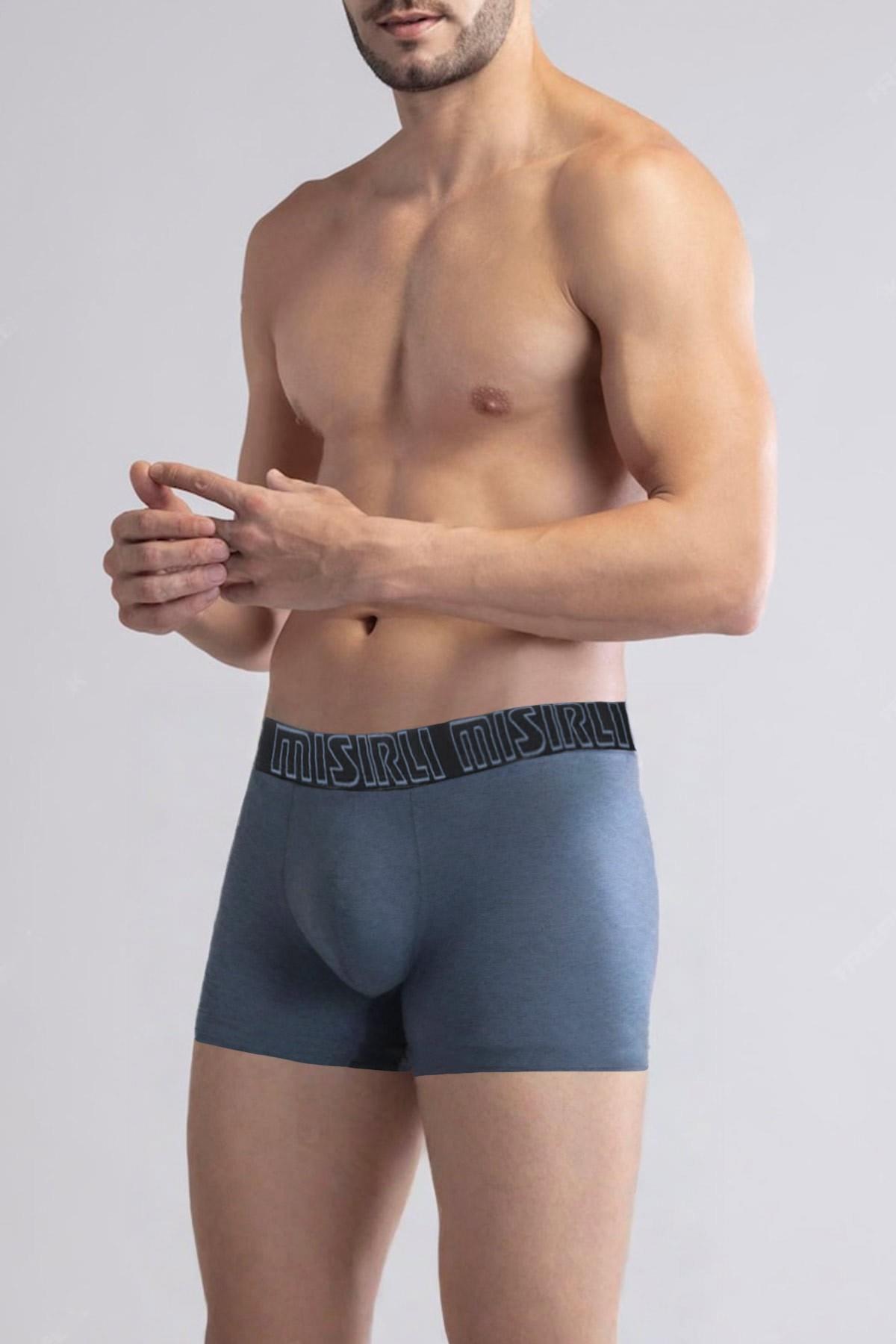 Mısırlı SPARTACUS PERFORMANCE Long Boxer - Mavi Melanj