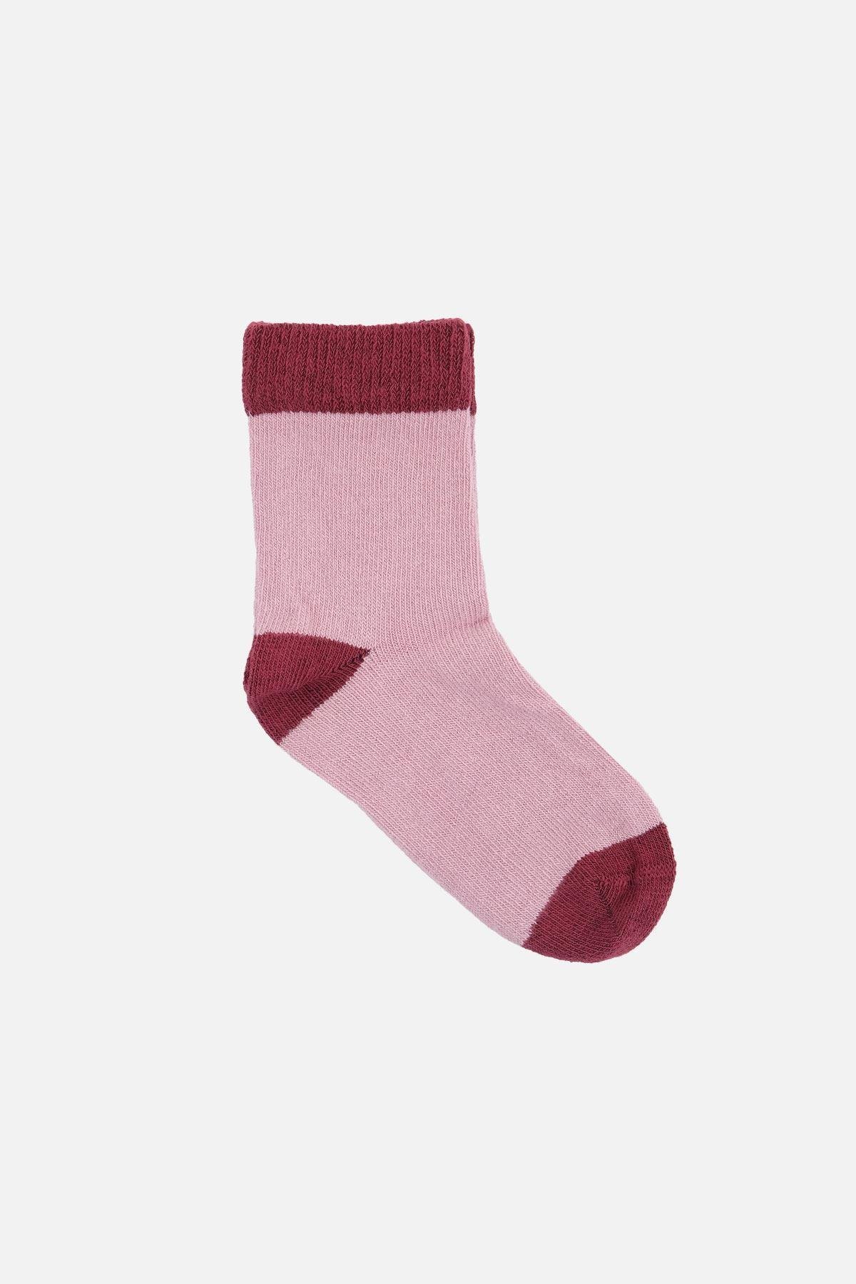Mısırlı Unisex Pamuklu 5 Çift Çok Renkli Bebek Çorap - M-KID-U2