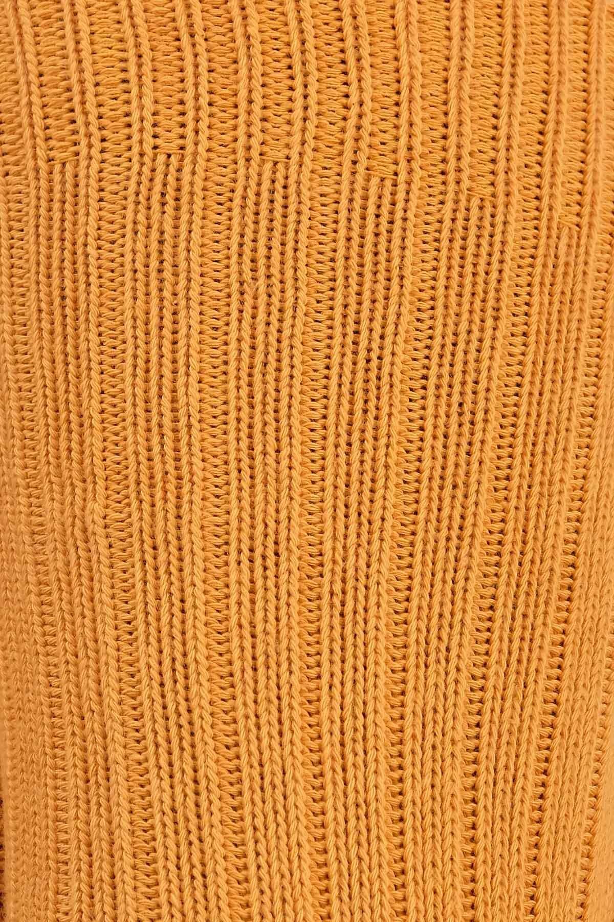 Mısırlı Unisex Pamuklu Bio Cotton Kışlık Turuncu Soket Çorap   M 3093A T