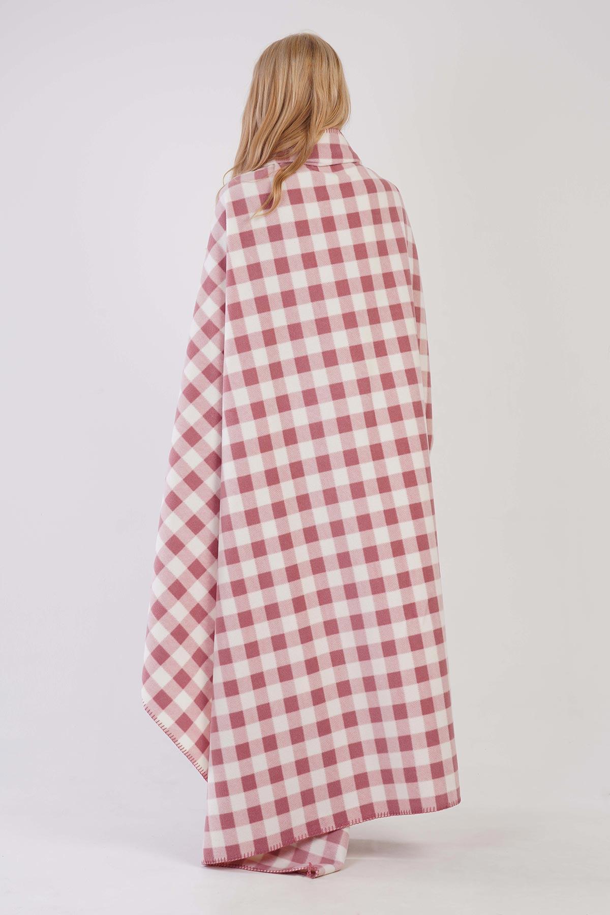 Mısırlı Unisex Polar Pembe Battaniye