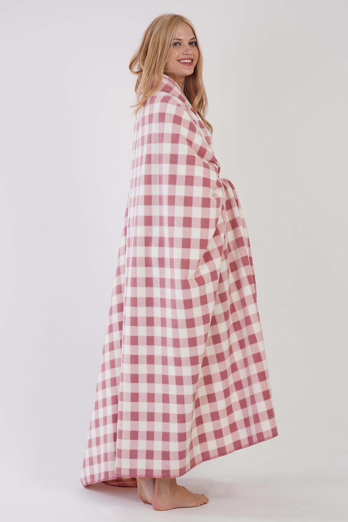 Mısırlı Unisex Polar Pembe Battaniye