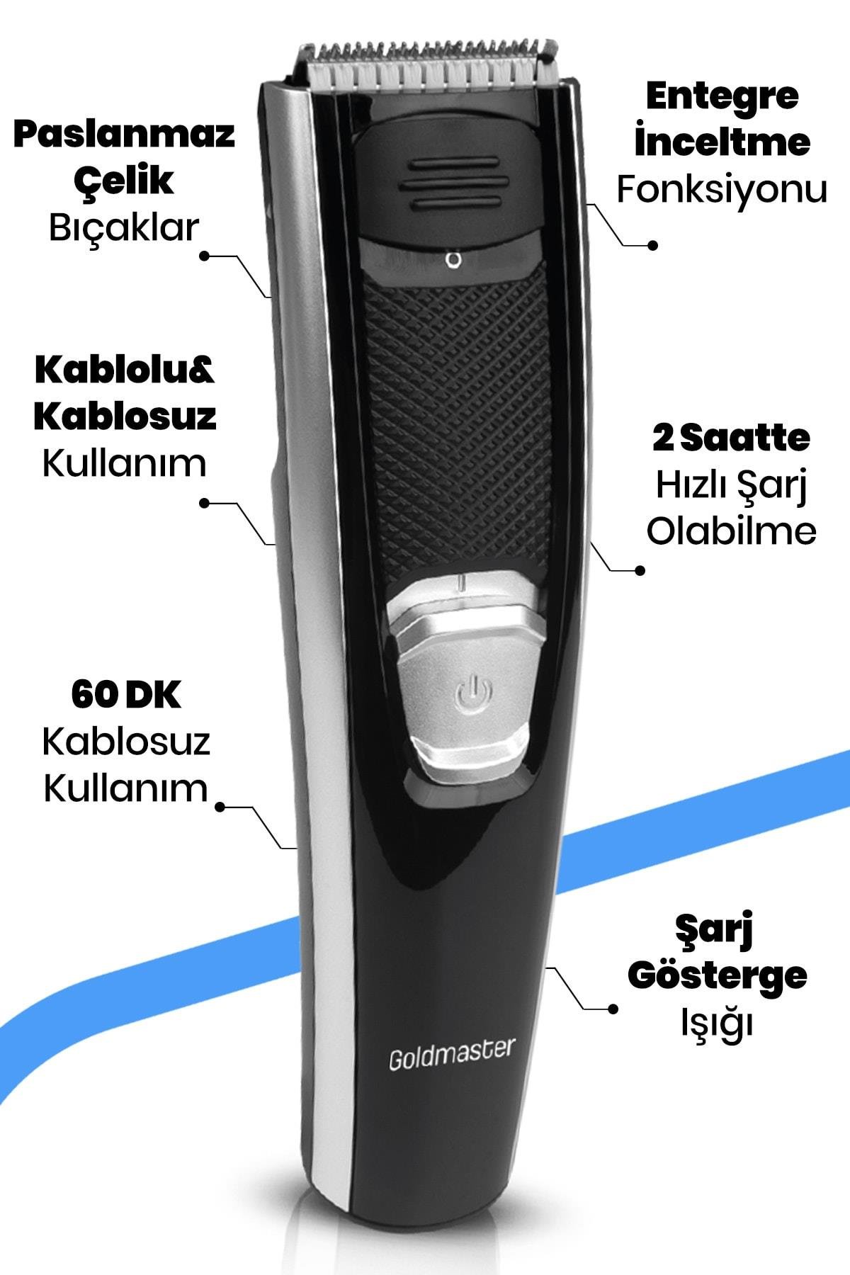 Goldmaster Risto Saç ve Sakal Şekillendirme Makinesi