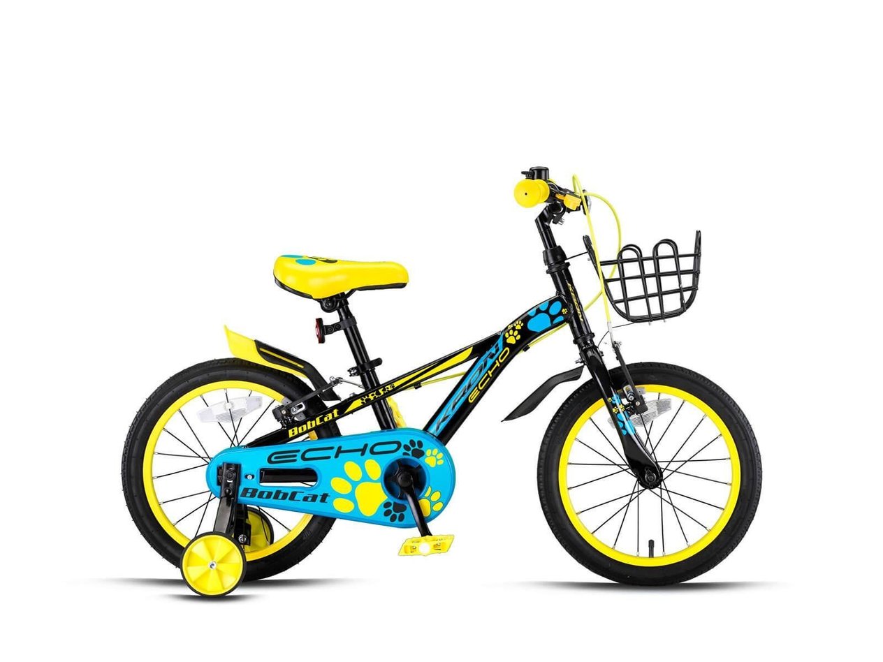 Kron BOBCAT - 16'' - Vitessiz - V.B. - Siyah-Mavi/Açık Sarı