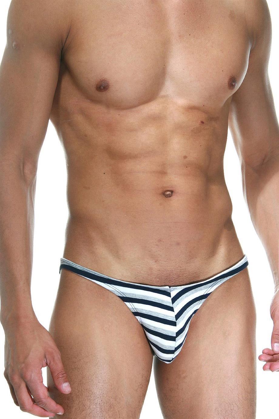 Çizgili Desenli Erkek Slip - DZN6424