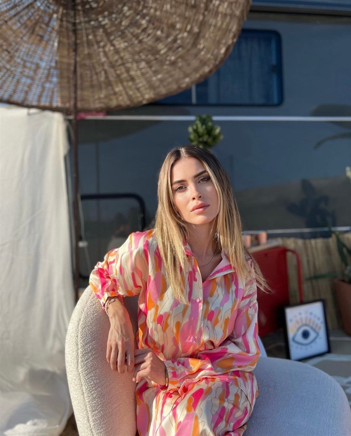 Saten Takım Pembe 