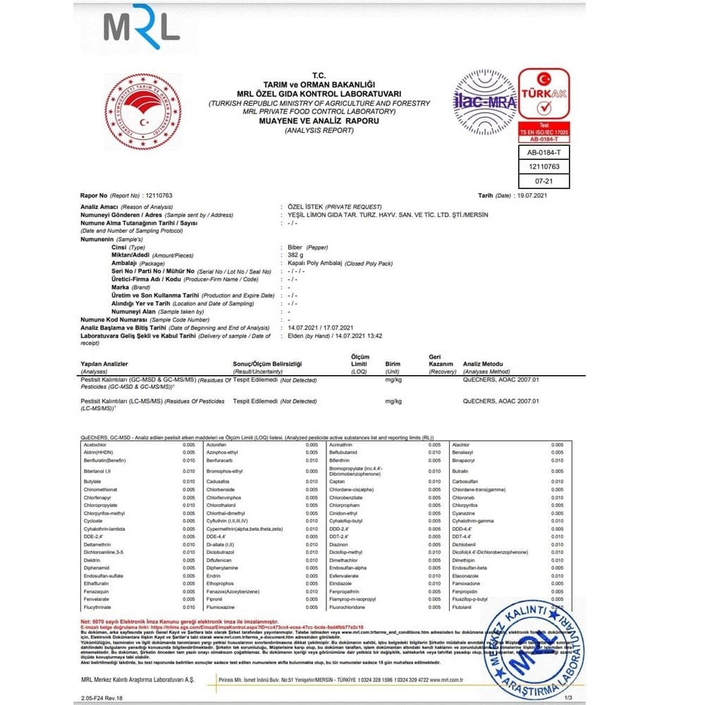 AKDENİZ ACI BİBERİ-500G