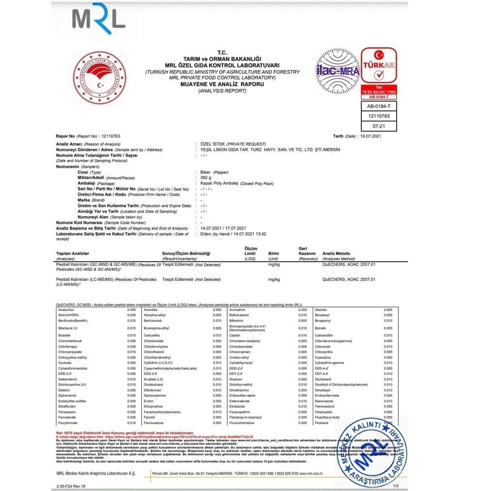 AKDENİZ ACI BİBERİ-500G