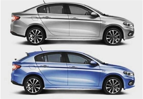 Fiat Egea Sedan Hatchback 4lü Cam Rüzgarlık